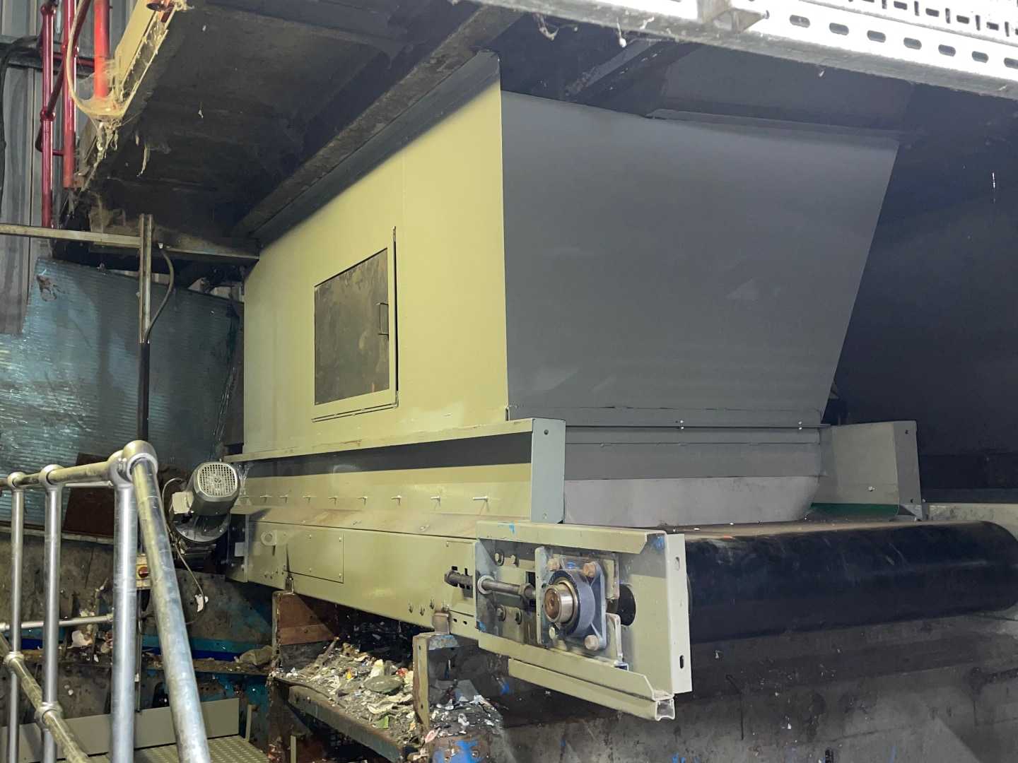 Completed chute fabrication