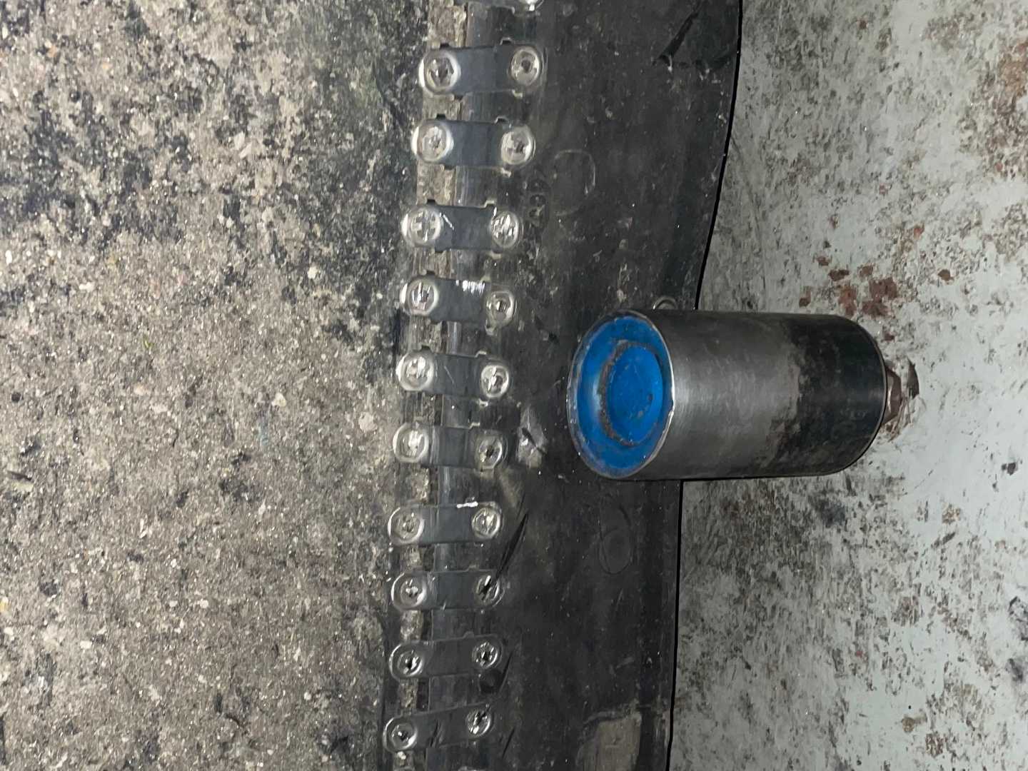 Belt roller clip repair