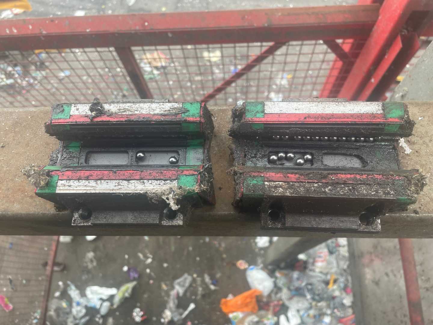 Bail breaker linear bearing replacement